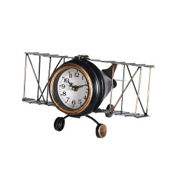 ساعة ديكور على شكل طائرة
