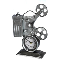 ساعة ديكور على شكل كاميرا سينما