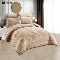 مفرش شتوي مخمل 4 قطع نفر مفرش شتوي مخمل 4 قطع نفر