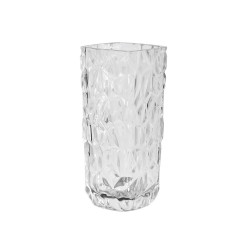 فازة ورد ديكور زجاج 25 سم