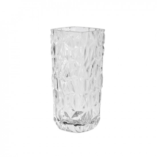 فازة ورد ديكور زجاج 25 سم