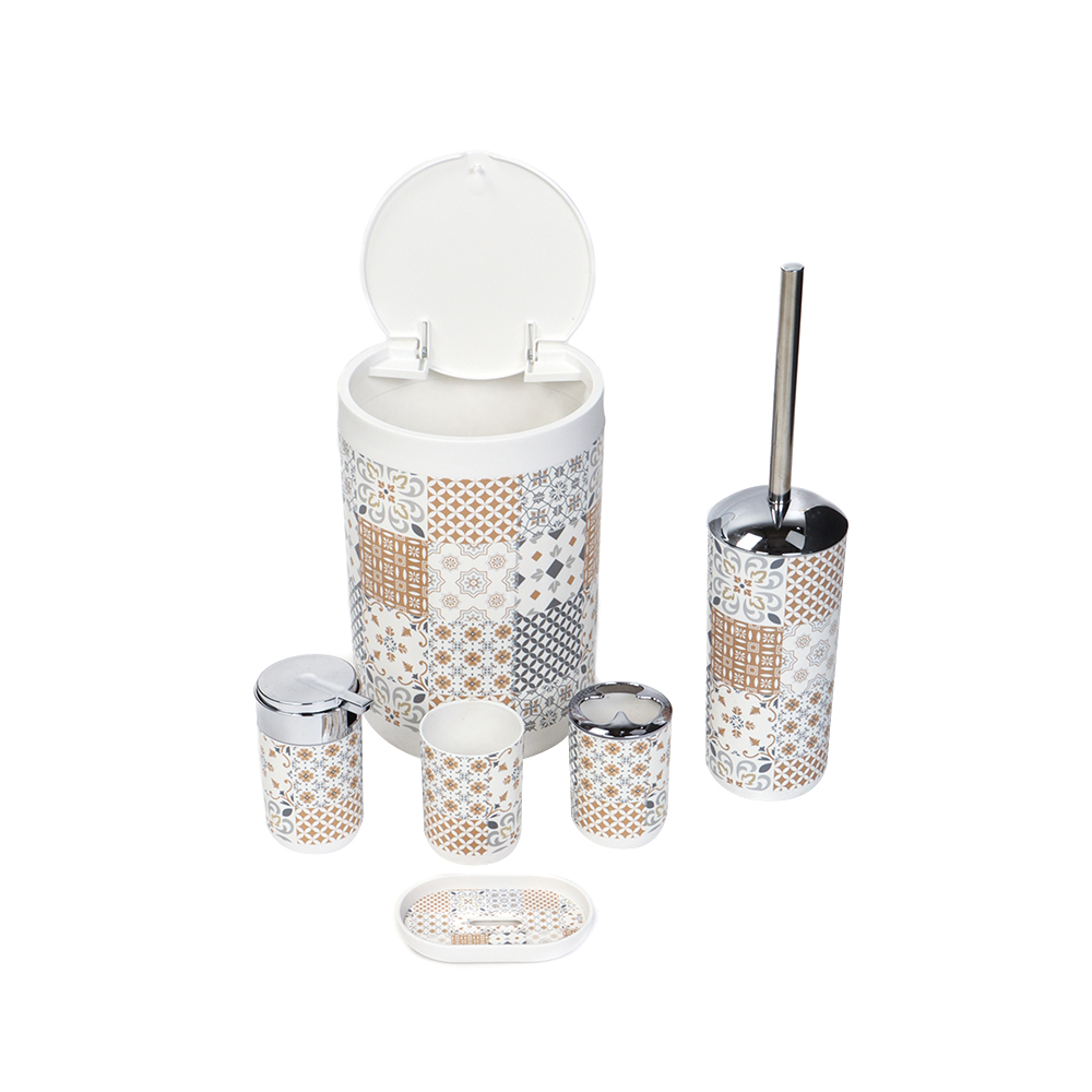 طقم إكسسوارات حمام 6 قطع طقم إكسسوارات حمام 6 قطع