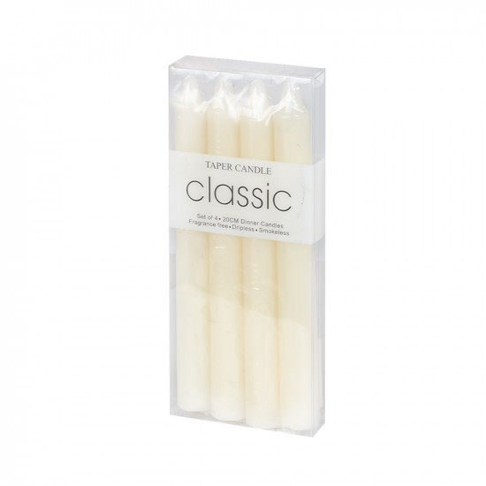 أربع شمعات 20 سم أربع شمعات 20 سم