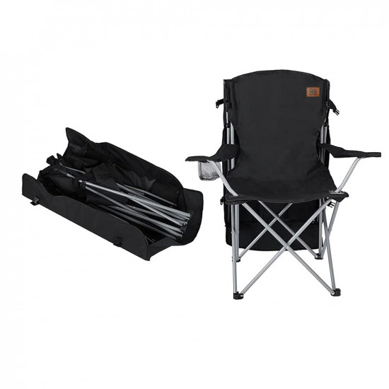 كرسي رحلات مع مظلة من القماش والمعدن كرسي رحلات مع مظلة من القماش والمعدن