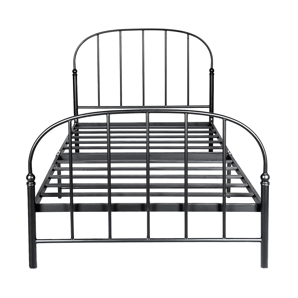 سرير معدن اسود 120*200 سم