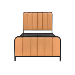 سرير معدن منجد 120*200 سم