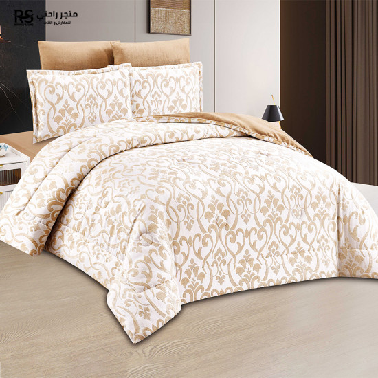 مفرش شتوي مخمل 4 قطع نفر مفرش شتوي مخمل 4 قطع نفر