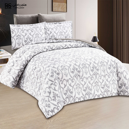 مفرش شتوي مخمل 6 قطع نفرين مفرش شتوي مخمل 6 قطع نفرين