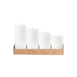 بوكس 4 شمعات مختلفة المقاس