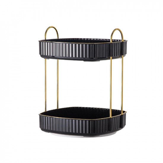 منظم أدوات تجميل بقاعدة دوارة منظم أدوات تجميل بقاعدة دوارة