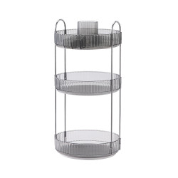 منظم أدوات تجميل بقاعدة دوارة