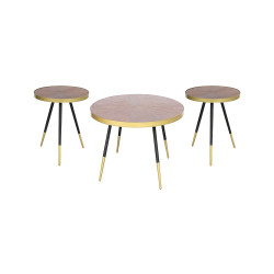 طقم طاولات خدمة 3 قطع 55 سم طقم طاولات خدمة 3 قطع 55 سم