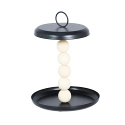 صحن تقديم معدن 20*23 سم