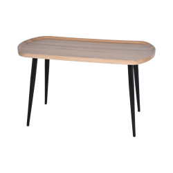 طاولة خدمة مفردة خشب بني فاتح طاولة خدمة مفردة خشب بني فاتح