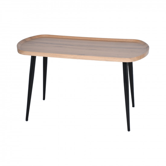 طاولة خدمة مفردة خشب بني فاتح طاولة خدمة مفردة خشب بني فاتح