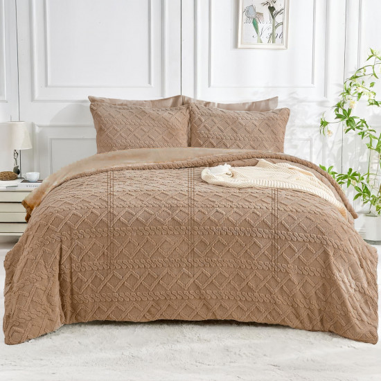 مفرش نيوم شتوي مخمل 4 قطع نفر