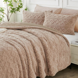 مفرش نيوم شتوي مخمل 4 قطع نفر