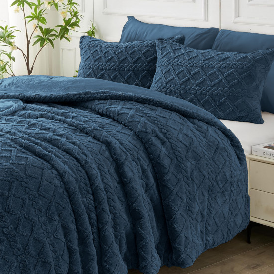 مفرش نيوم شتوي مخمل 4 قطع نفر