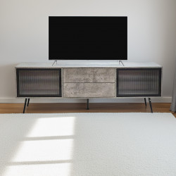 وحدة تلفزيون خشب 160 سم