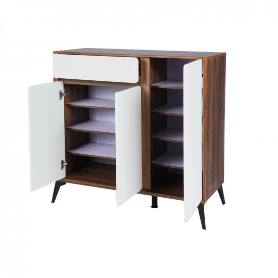 دولاب متعدد الاستخدام بني - اوف وايت