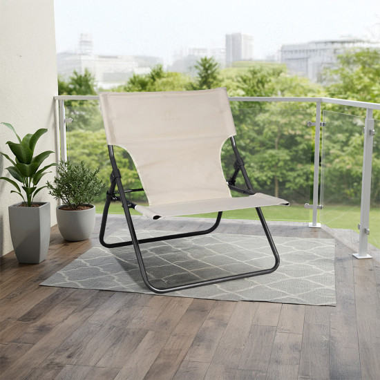 كرسي رحلات طبي من القماش والمعدن اوف وايت كرسي رحلات طبي من القماش والمعدن اوف وايت