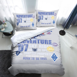 مفرش أطفال 4 قطع ميكروفيبر