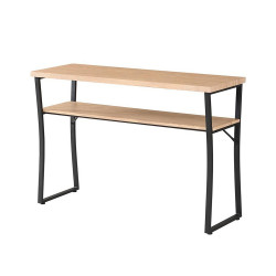 مدخل استقبال من الخشب والمعدن 120 سم