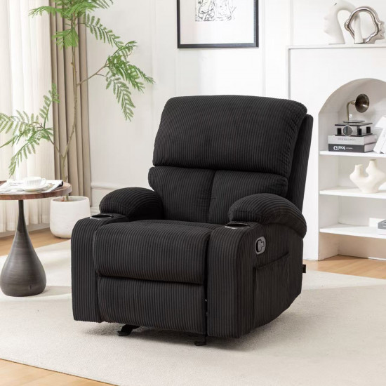 كرسي استرخاء هزاز اسود كرسي استرخاء هزاز اسود