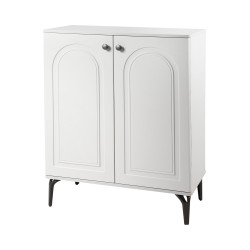 دولاب متعدد الاستخدام رمادي فاتح 80 سم