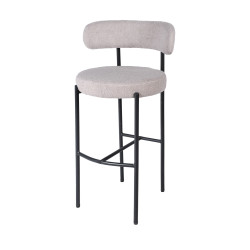 كرسي بار مخمل