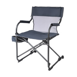 كرسي رحلات من القماش والمعدن