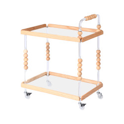 عربة تقديم 2 دور