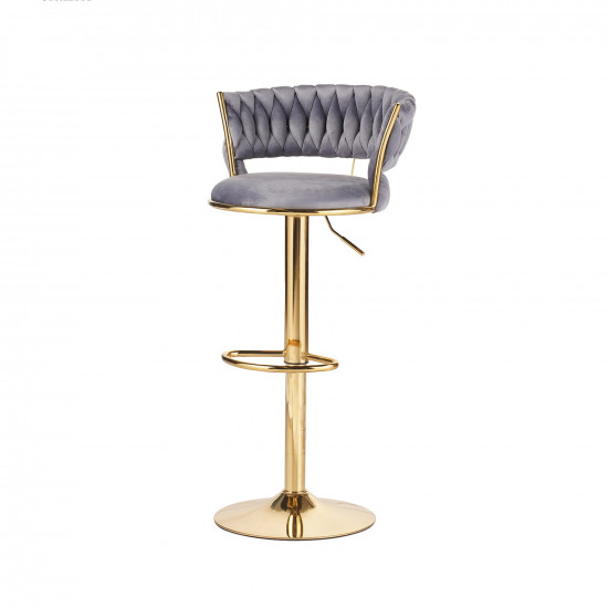 كرسي بار مخمل