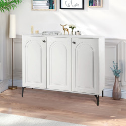 دولاب متعدد الاستخدام رمادي فاتح 100 سم