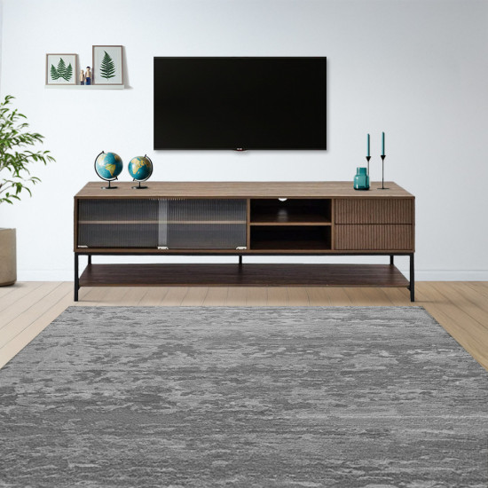 وحدة تلفزيون خشب وإكريلك 180سم وحدة تلفزيون خشب وإكريلك 180سم