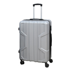 شنطة سفر كبيرة لون فضي