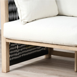 جلسة حديقة مع مظلة بيج