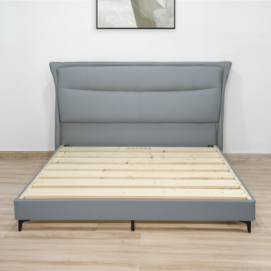 سرير ملكي رمادي 180x200 سم