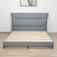 سرير ملكي رمادي 180x200 سم