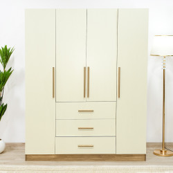 دولاب ملابس تركي 4 باب خشب