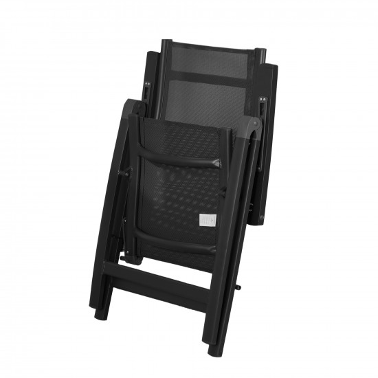 كرسي رحلات قابل للطي وظهر قابل للامالة