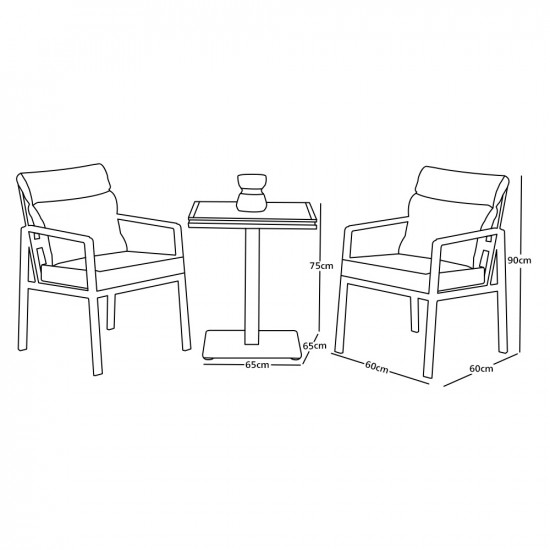 جلسة حديقة 2 كرسي مع طاولة مزودة بأضائة بالطاقة الشمسية جلسة حديقة 2 كرسي مع طاولة مزودة بأضائة بالطاقة الشمسية