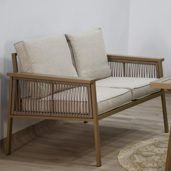 جلسة حديقة 7 مقاعد و طاولة بيج