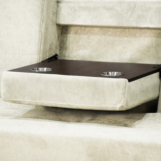 كنبة قابلة للتعديل الي سرير بطاولة مدمجة كنبة قابلة للتعديل الي سرير بطاولة مدمجة