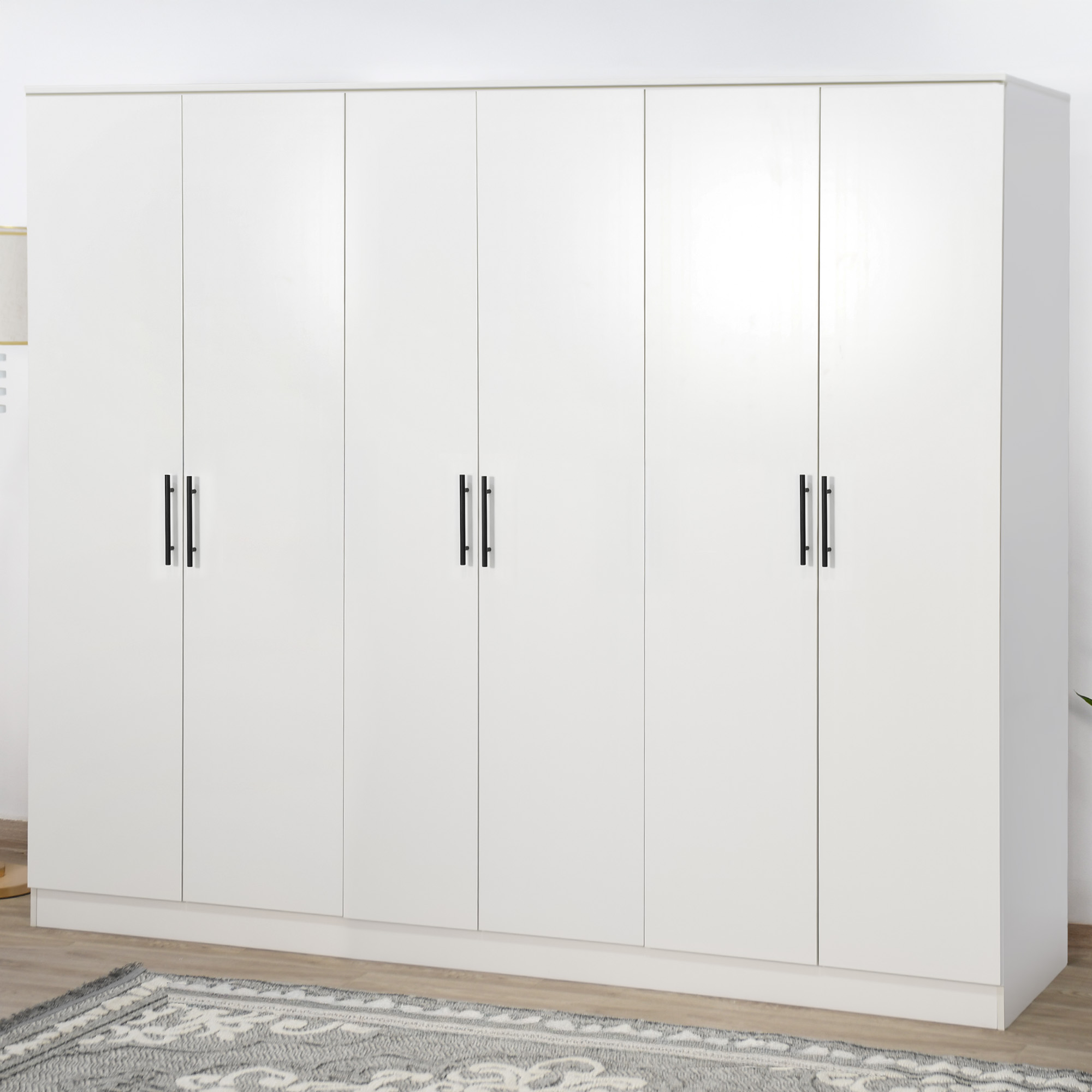 دولاب ملابس رويال 6 باب خشب