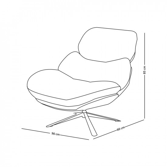 كرسي دوار فاخر تصميم حديث قماش كوفي كرسي دوار فاخر تصميم حديث قماش كوفي