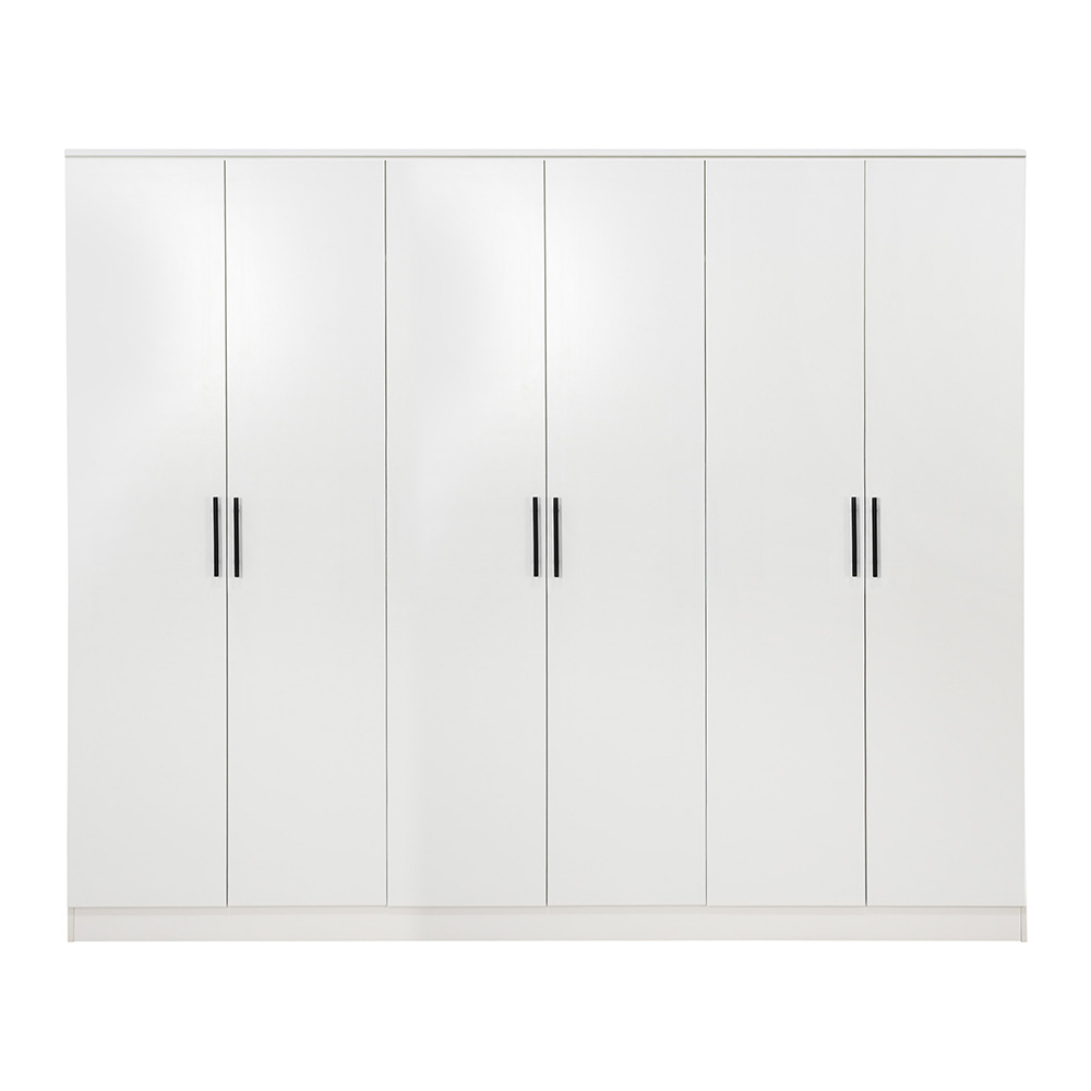 دولاب ملابس رويال 6 باب خشب