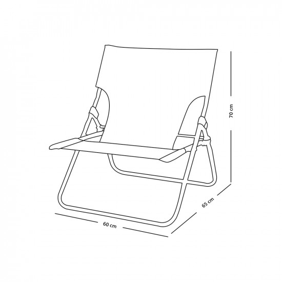 كرسي رحلات طبي من القماش والمعدن اوف وايت كرسي رحلات طبي من القماش والمعدن اوف وايت