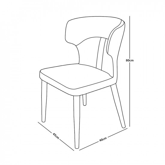 كرسي مفرد جانبي رمادي فاتح كرسي مفرد جانبي رمادي فاتح