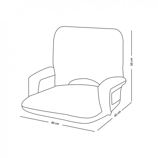 كرسي رحلات أرضي قابل للطي كرسي رحلات أرضي قابل للطي